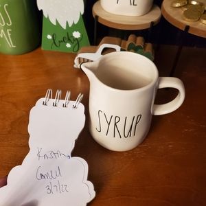 Rae dunn Syrup
